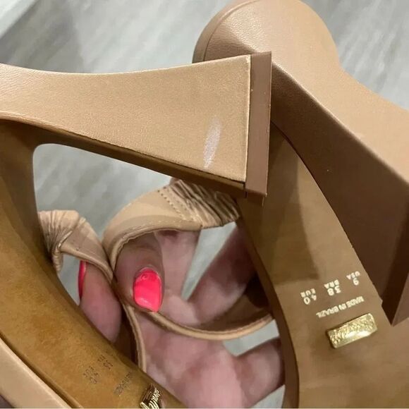 L'INTERVALLE  Ricarda Camel Leather - Picture 6 of 7